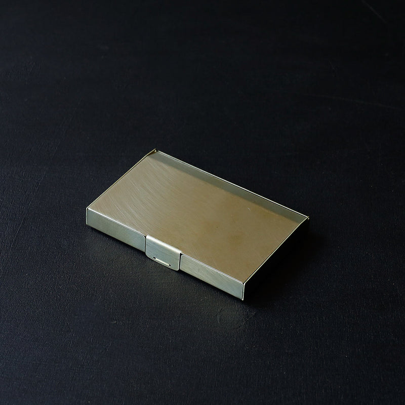 tayo Card Case Brass