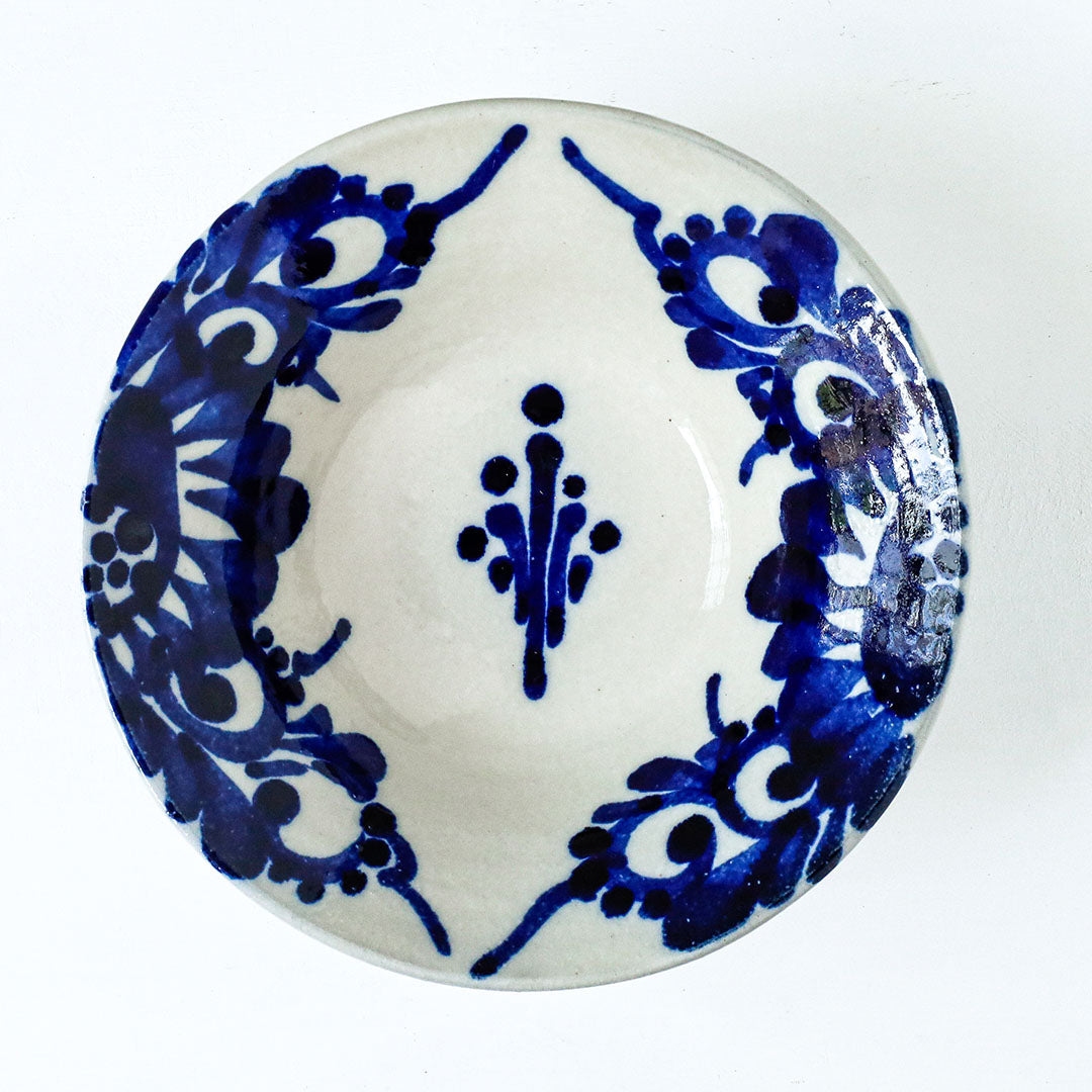 陶房眞喜屋 ラッパ鉢 キクカラクサ