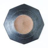 Toubou Makiya Octagonal Plate 21cm Brown