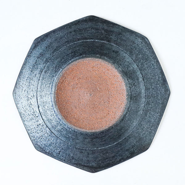 Toubou Makiya Octagonal Plate 21cm Cycad