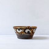 Toubou Makiya Bowl 12cm Arabesque Brown
