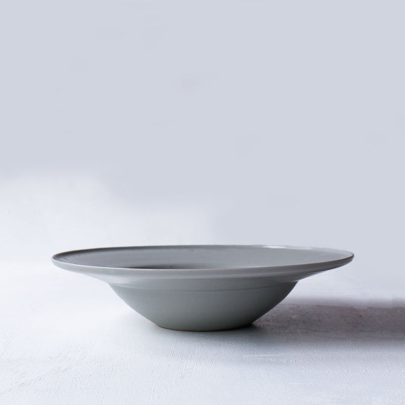Miyuki Koizumi  Rim Bowl White 21cm