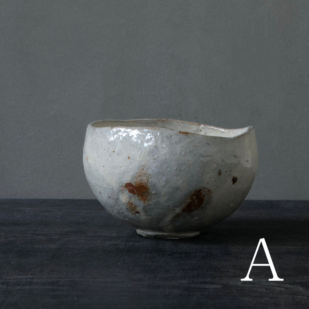 ●25-MM-29 茶盌 粉引