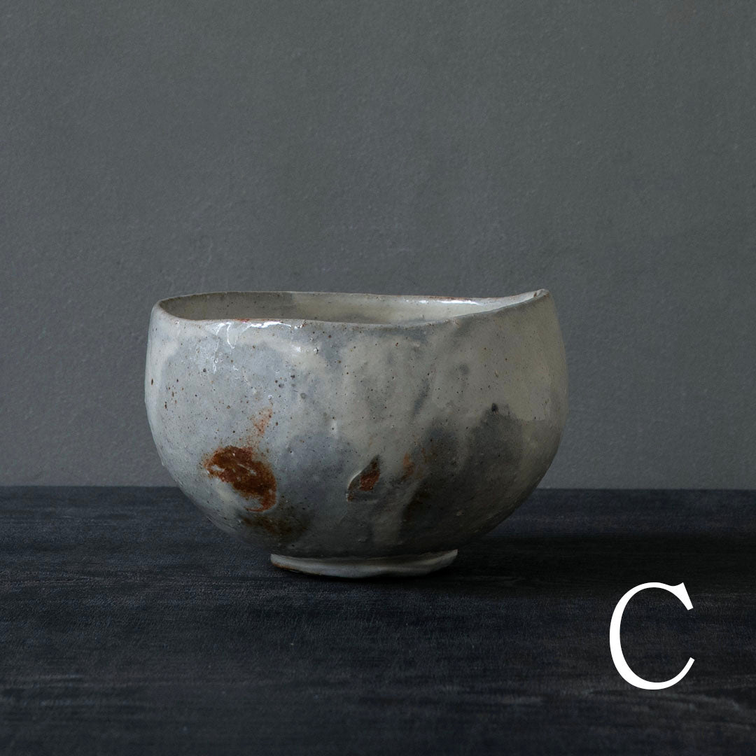 ●25-MM-29 茶盌 粉引