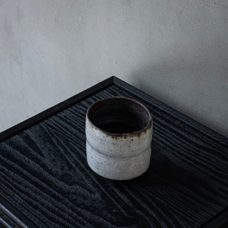 ■田中信彦 荒磁・灰化粧 チャワン ミニ B