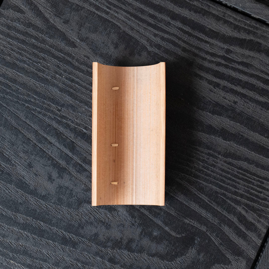 初田 徹 煤竹結継茶則 小