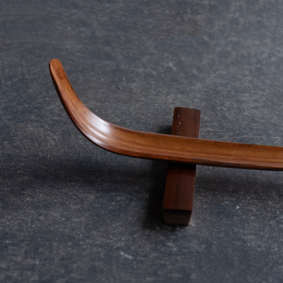 初田 徹 煤竹茶杓 A