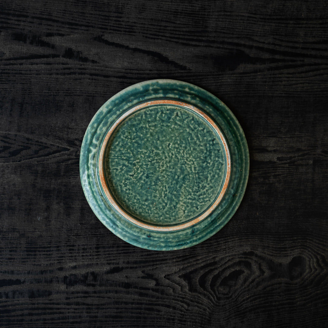 Michikazu Sakai Oribe Round Plate