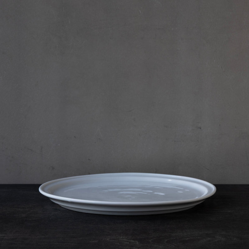 ●25-YM-27 White Porcelain Plate