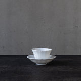 ●25-YM-40 White Porcelain Small Tea Bowl
