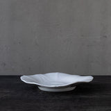 ●25-YM-45 White Porcelain Saucer