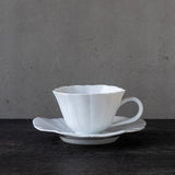 ●25-YM-45 White Porcelain Saucer