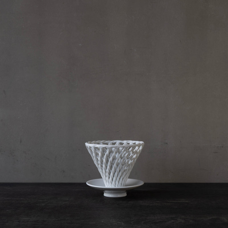 ●25-YM-51 White Porcelain Dripper