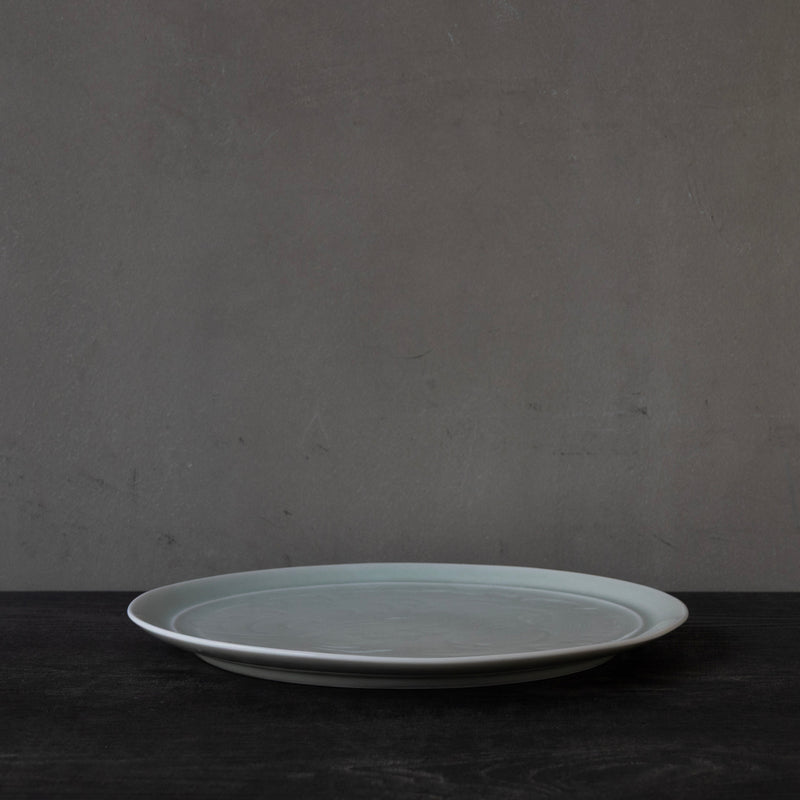 ●25-YM-75 Celadon Plate L