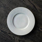 ●25-YM-28 White Porcelain Plate