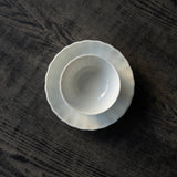 ●25-YM-30 White Porcelain Tea Bowl