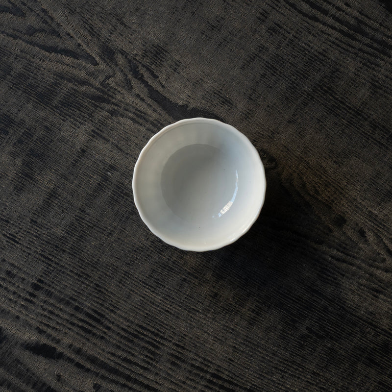 ●25-YM-30 White Porcelain Tea Bowl