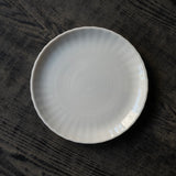 ●25-YM-38 White Porcelain Saucer