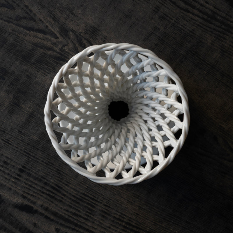 ●25-YM-51 White Porcelain Dripper