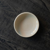 ●25-YM-86 Light beige Celadon Flat Bowl
