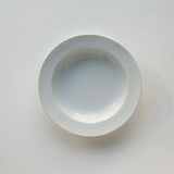 ●25-YM-29 White Porcelain Soup Bowl