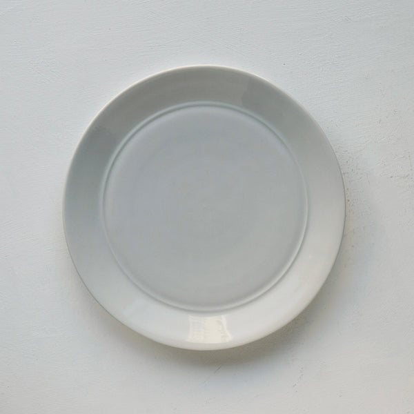 ●25-YM-26 White Porcelain Plate