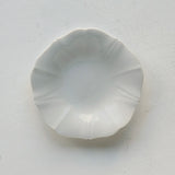 ●25-YM-45 White Porcelain Saucer