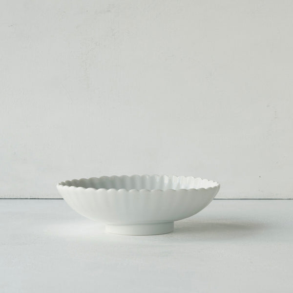 ●25-YM-35 White Porcelain Small Bowl