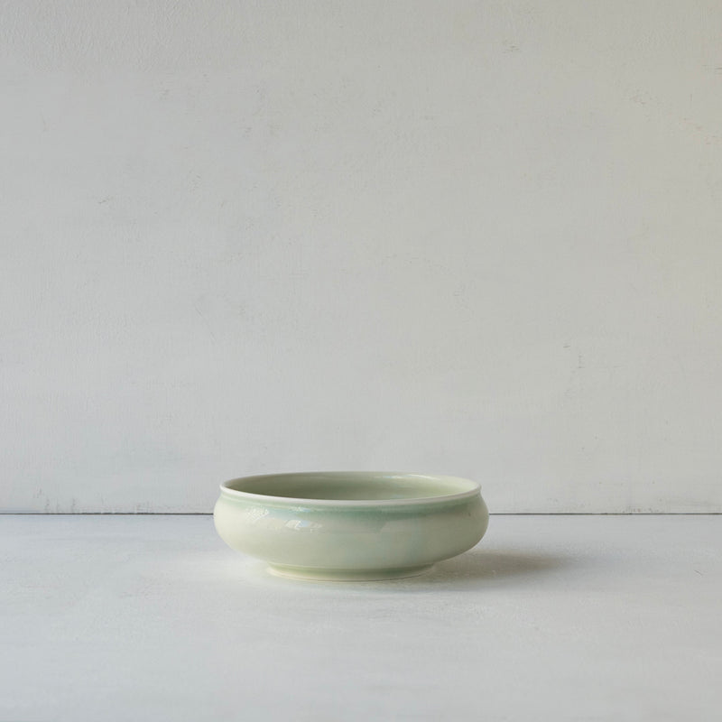 ●25-YM-72 Celadon Flat Bowl