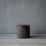 ●25-AF-60 蓋物（木製蓋）黒