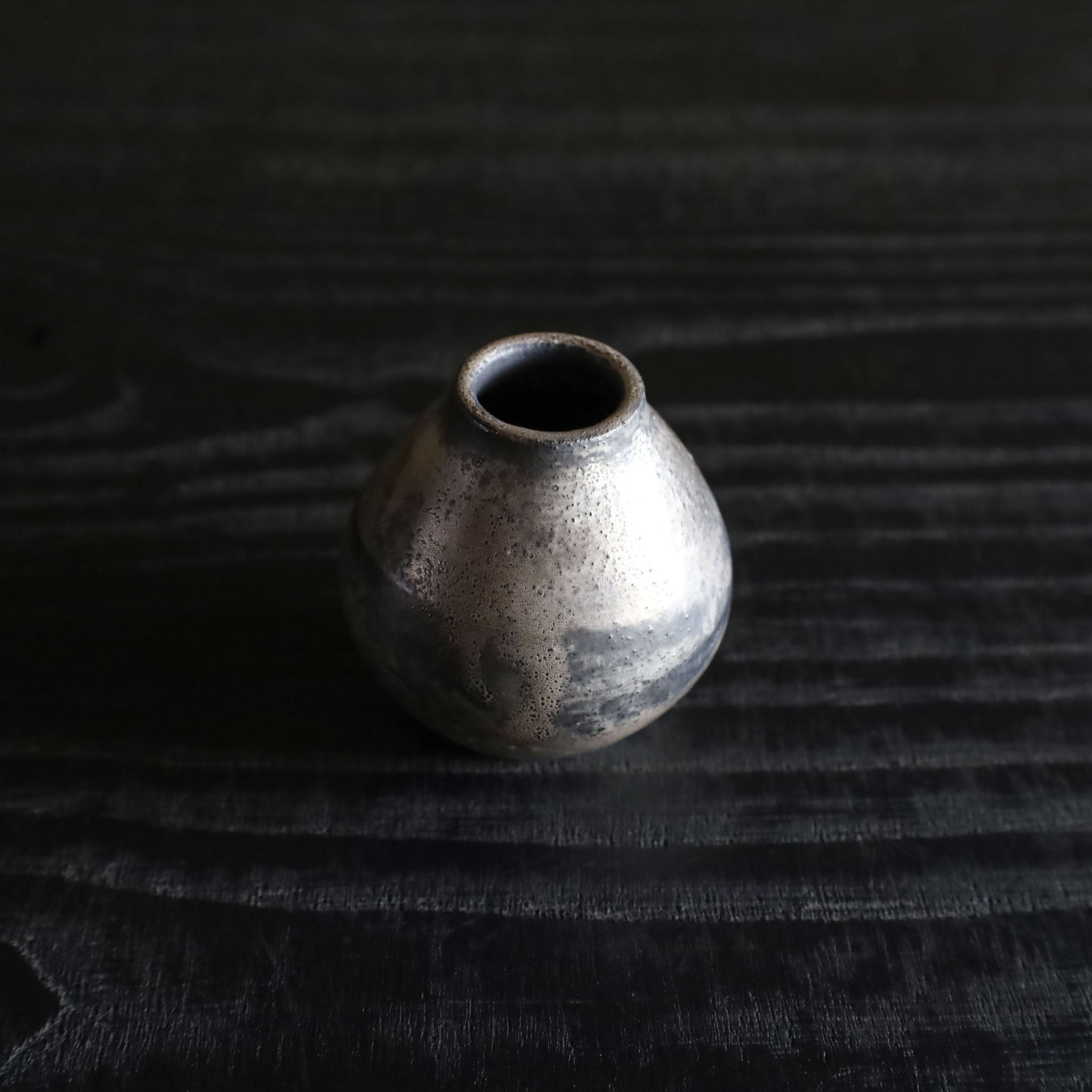 Atsushi Funakushi  Tea Caddy - Silver
