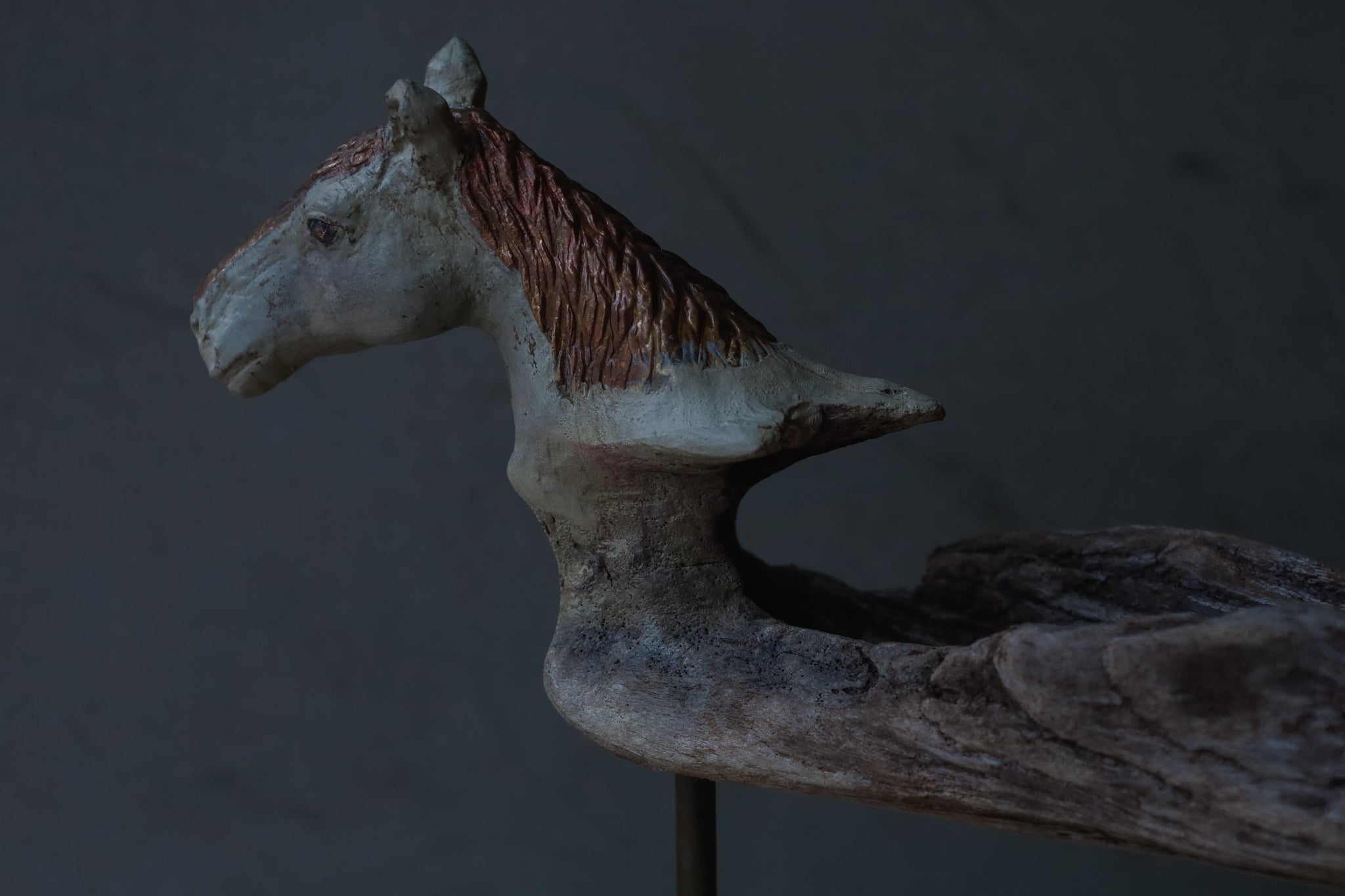 Norihisa Mizuta / Brass and Driftwood Horse B