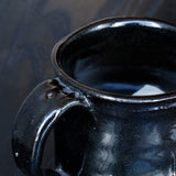 25-10S 寺田鉄平 瀬戸黒赭彩 マグカップ