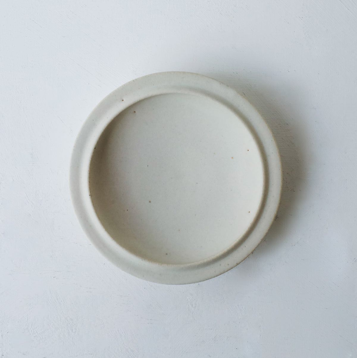 Atsushi Funakushi Round Plate White