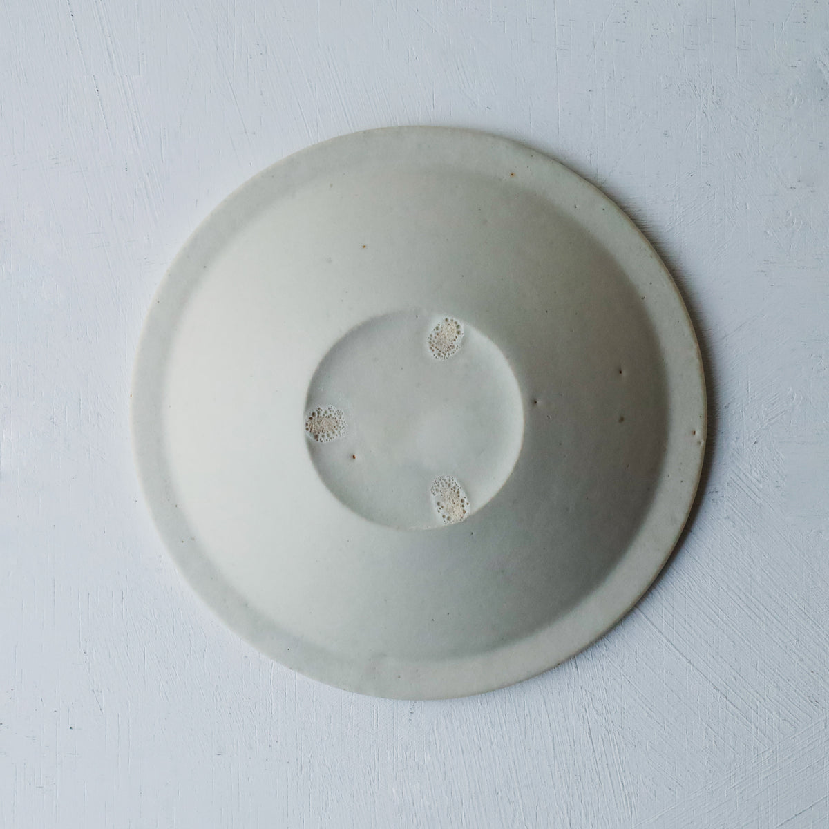 Atsushi Funakushi Round Plate White
