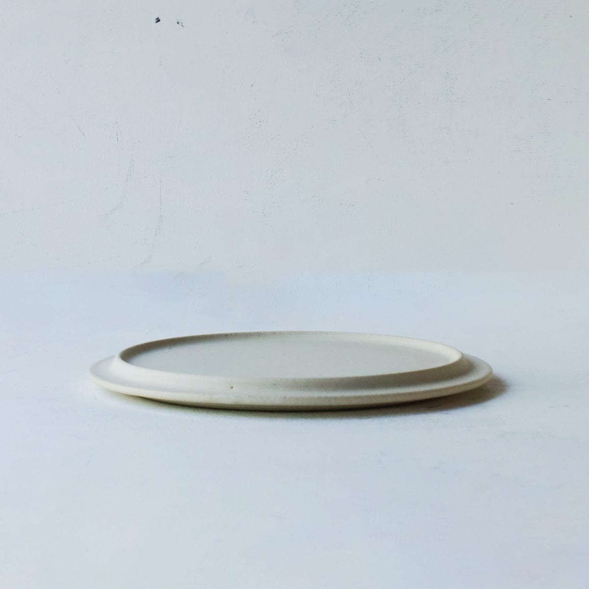 船串篤司 プレート 21cm 白