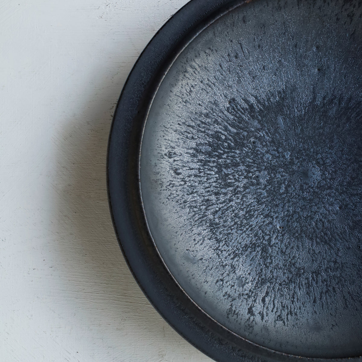 Atsushi Funakushi Round Plate White