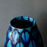 Touki Koubou Ichi / Seisai Tsubo (Blue Glow Vase)