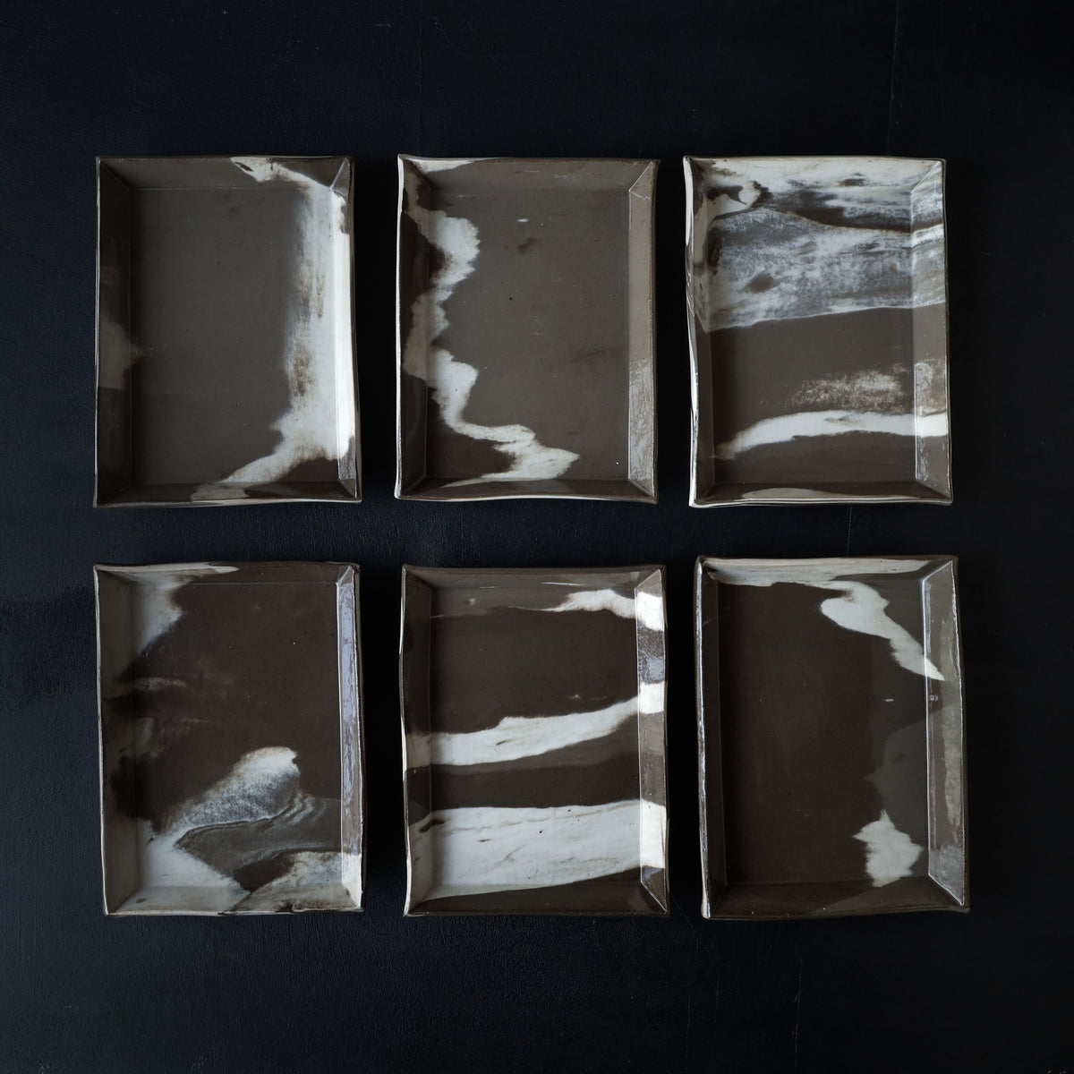 ●26-HN-62 Rectangular Plate S Marble