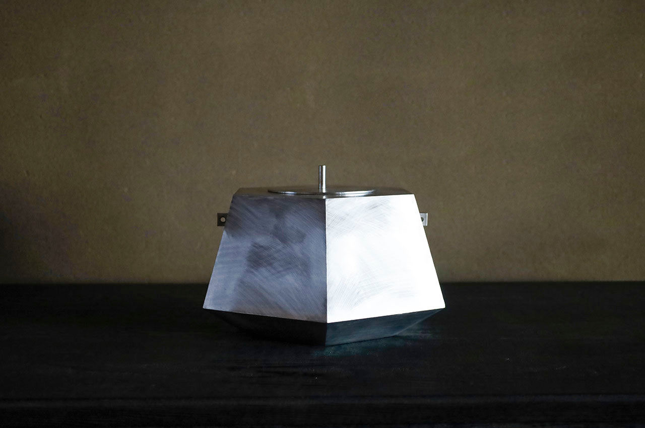 竹俣勇壱 六角茶釜 ステンレス