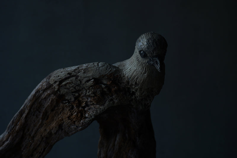 Norihisa Mizuta / bird with pewter accents