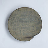 Fuyou Circle Plate 280 Gray with Kasugai