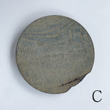 Fuyou Circle Plate 280 Gray with Kasugai