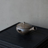 25-10S 陽景窯 焼〆南蛮藻掛 平袋 小 茶注