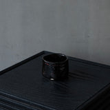 25-10S 寺田鉄平 瀬戸黒赭彩 ぐい呑