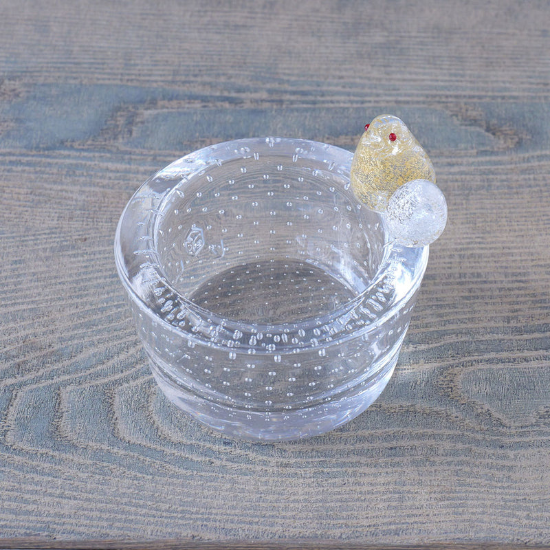 ●25-YT22 Nut Bowl with Bird and Egg B - Type B
