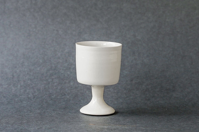 Hanako Nakazato Wine Goblet (White/B)