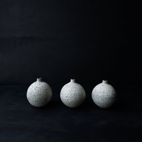 Gaku Nakane Cracked Bud Vase