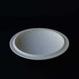 船串篤司 round  plate 白