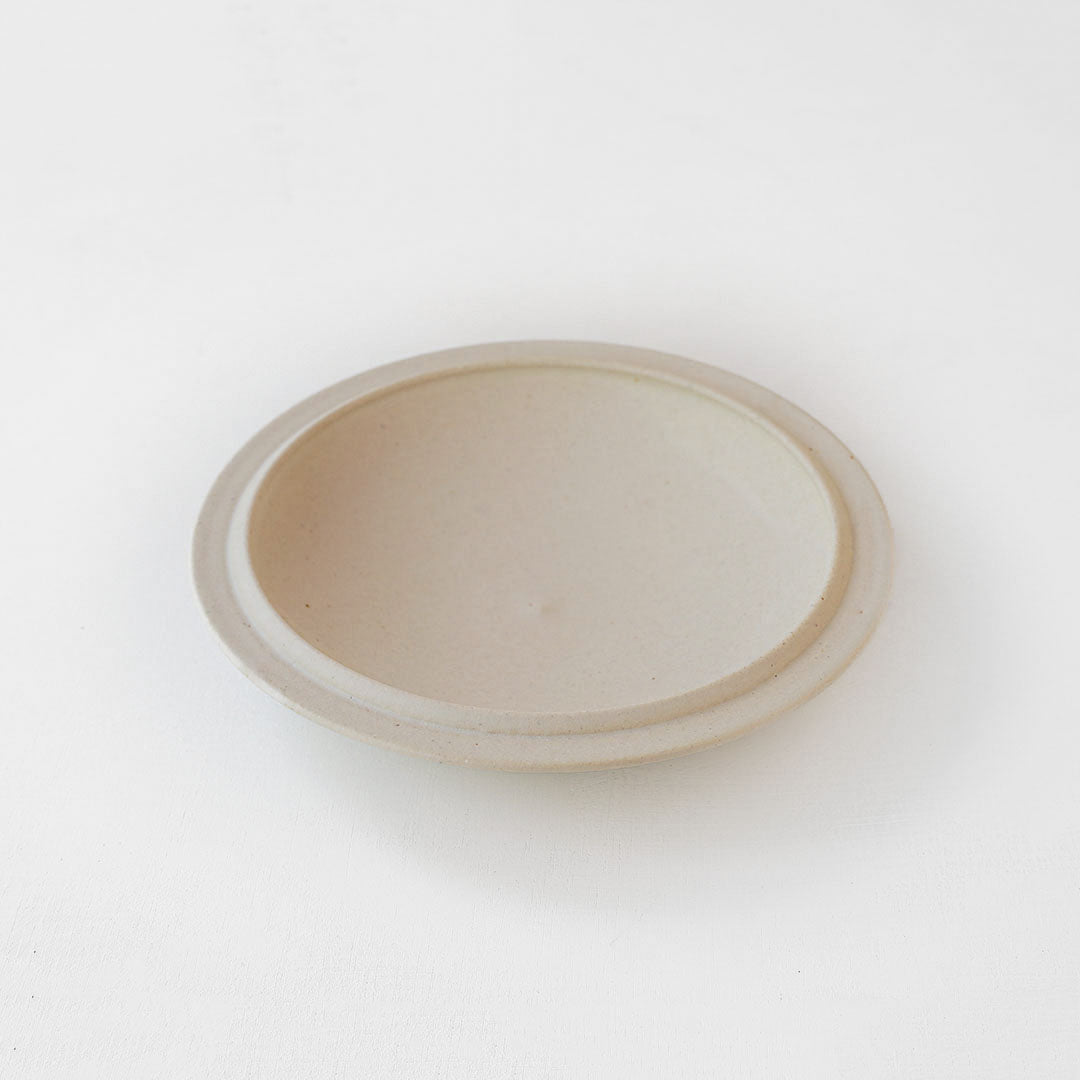船串篤司 プレート 白 24cm 2枚セット 船串篤司 round plate 白